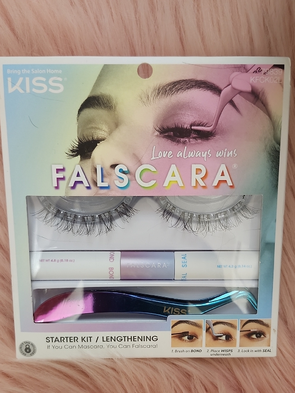 Brand New KISS LOVE ALWAYS WINS FALSCARA STARTER KIT